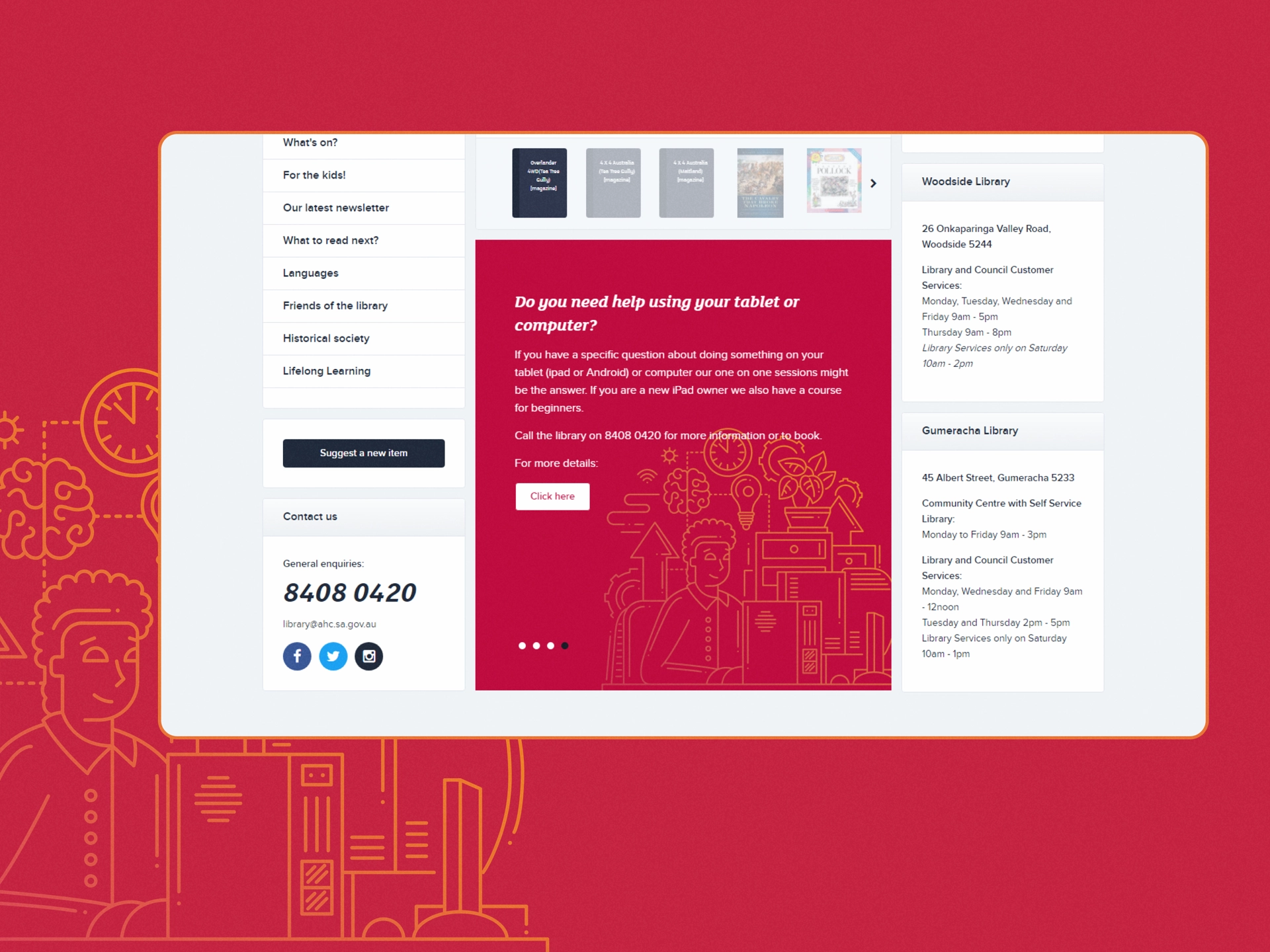 Adelaide Hills Council Library 